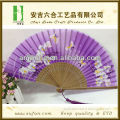 delicate silk bamboo fan,high quality silk hand fans,new Chinese silk fan